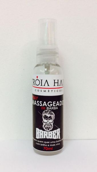 Spray Massageador p/ barba Troia Hair cosméticos 70ml