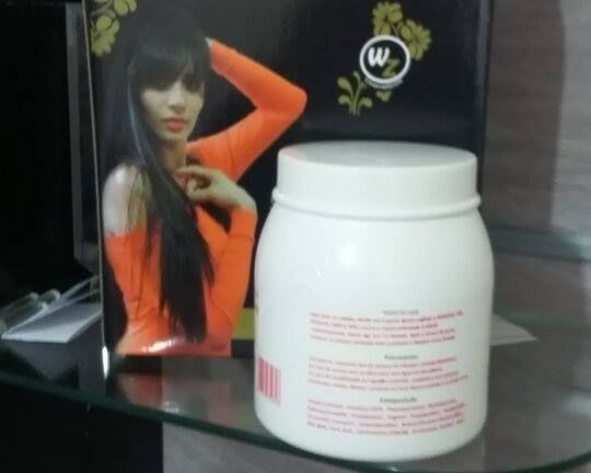 WZ COSMÉTICOS DESMAIA CABELO -HIDRATAÇÃO INTENSA 1KG - EFEITO TEIA DE ARANHA