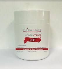 Red Vermelho troia hair power collor  500G