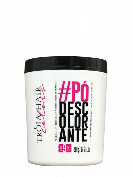 Pó descolorante Platinum Lightning Troia Hair 500g